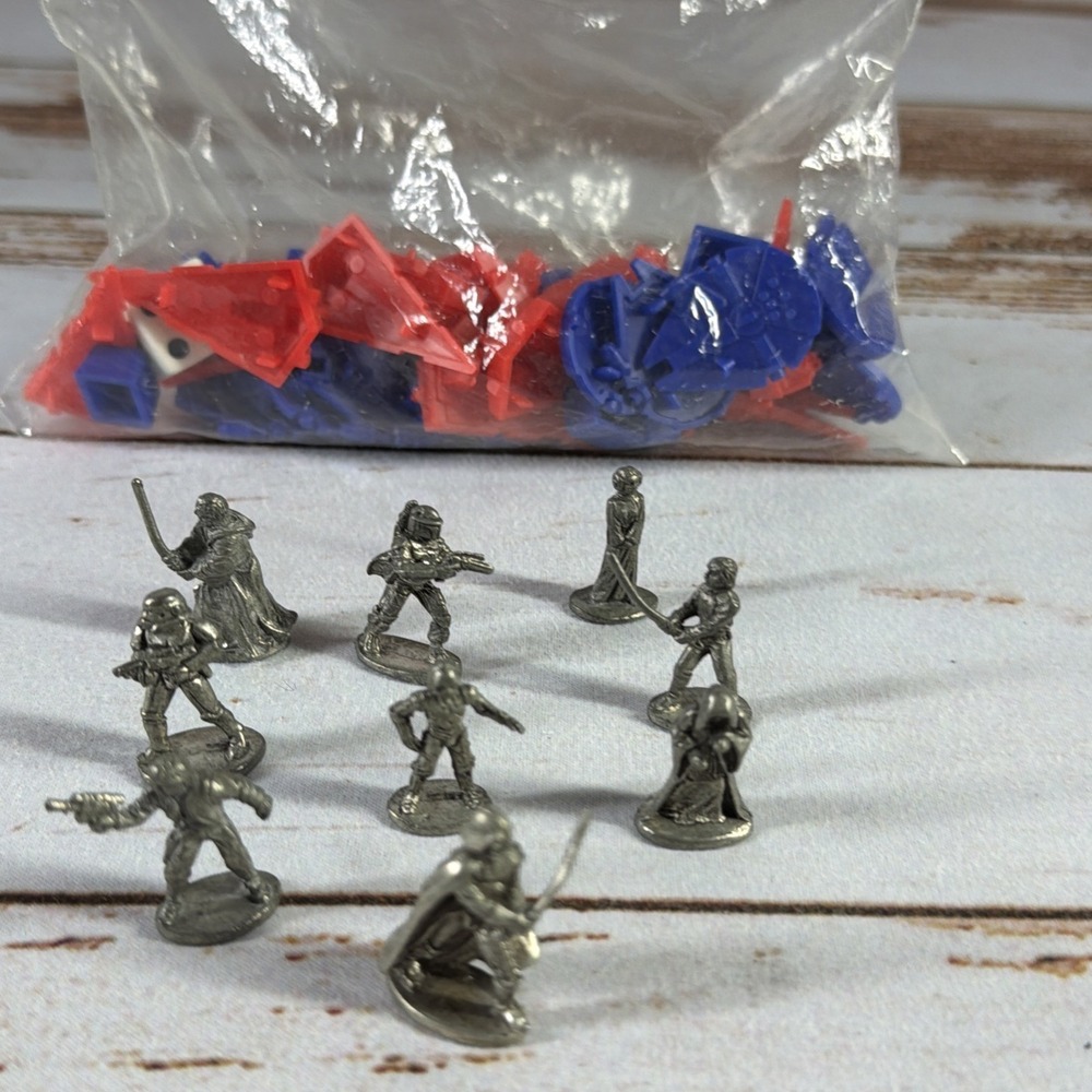 1997 Monopoly Star Wars Classic Trilogy Replacement Game Parts/Pieces  Lot - Picture 4 of 4